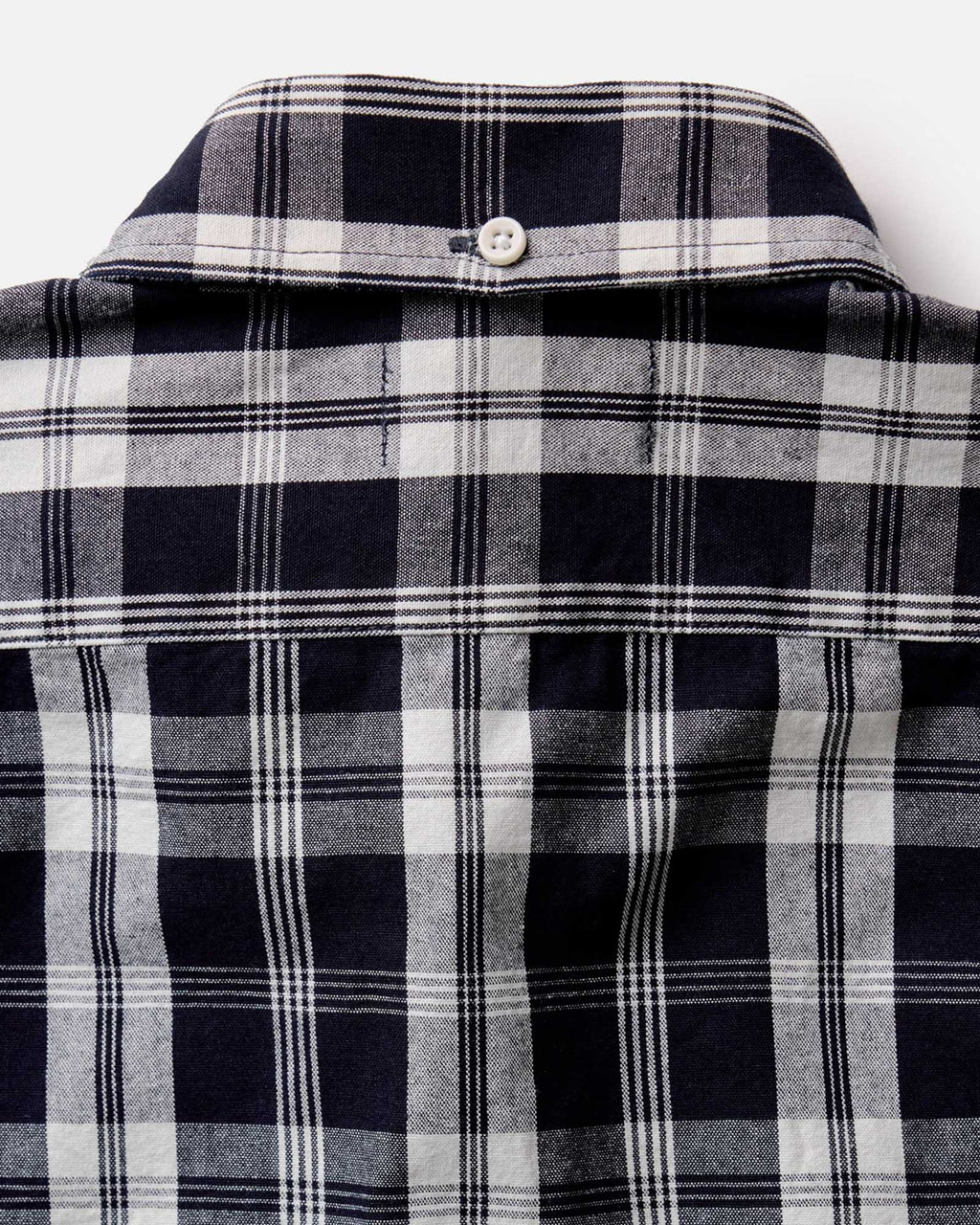 Rinsed Indigo Plaid Oxford Shirt N349537