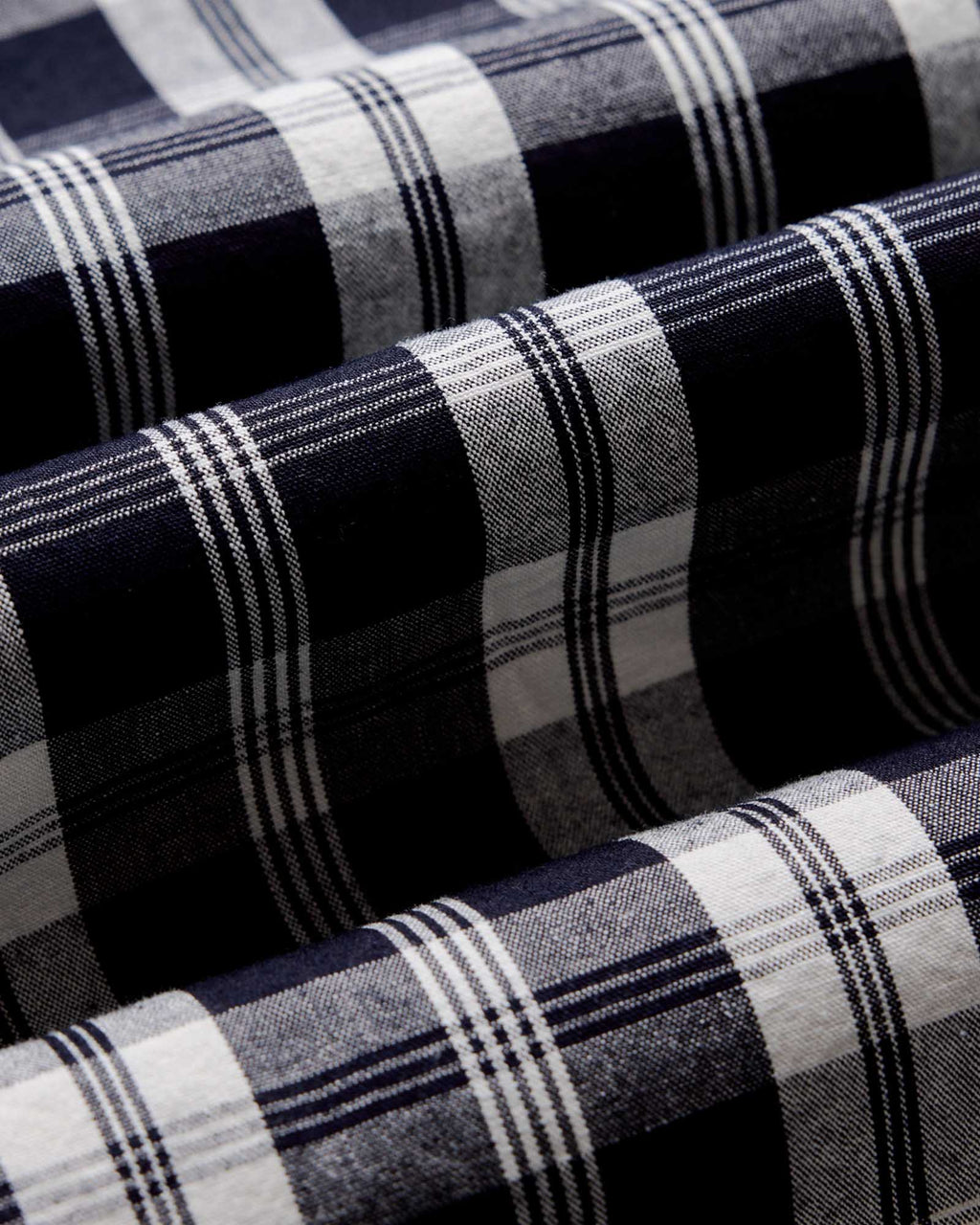 Rinsed Indigo Plaid Oxford Shirt N349537
