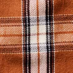The Crater Shirt in Brick Plaid