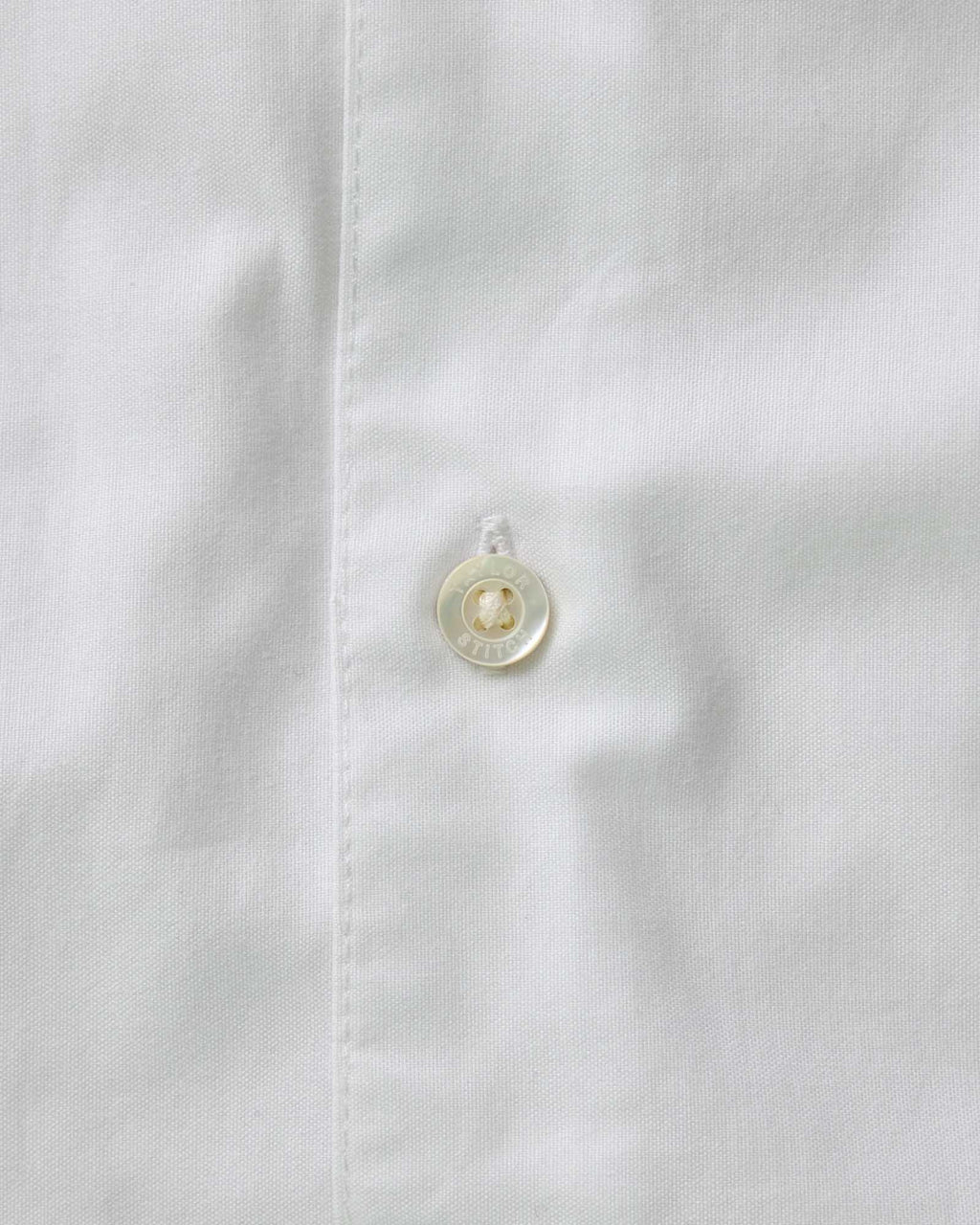 The Hyde Shirt in White Pinpoint Oxford