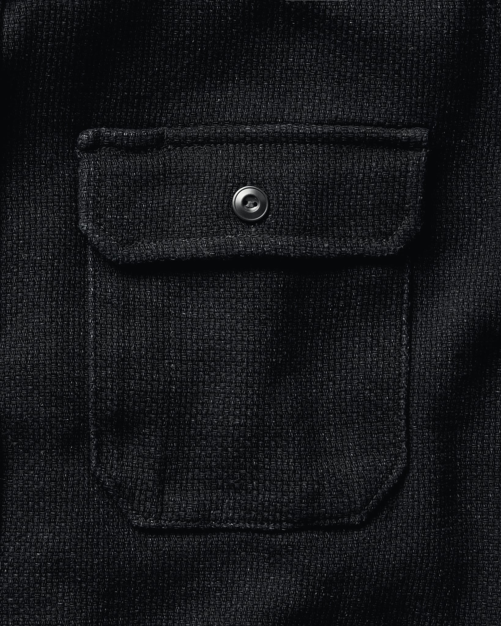 The Division Shirt in Black Indigo