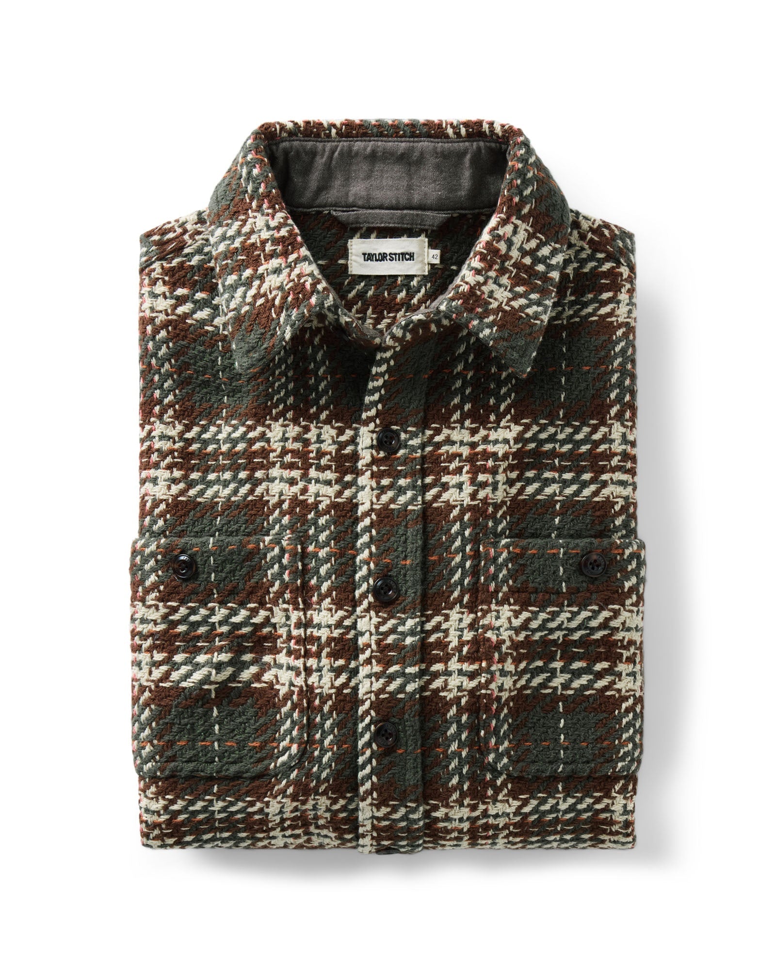 The Cutter Overshirt in Buzzard Check