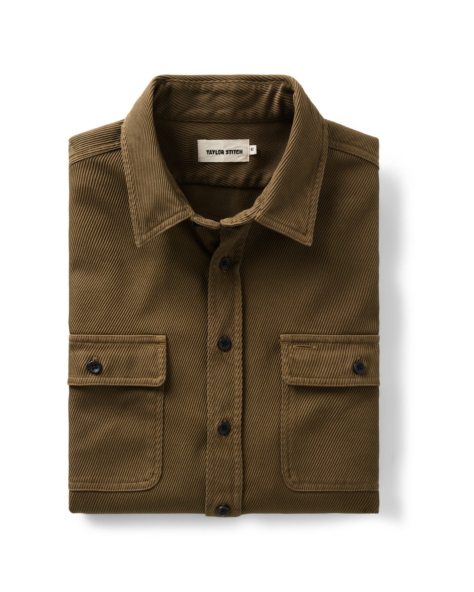 The Ledge Shirt in Bay Leaf Twill