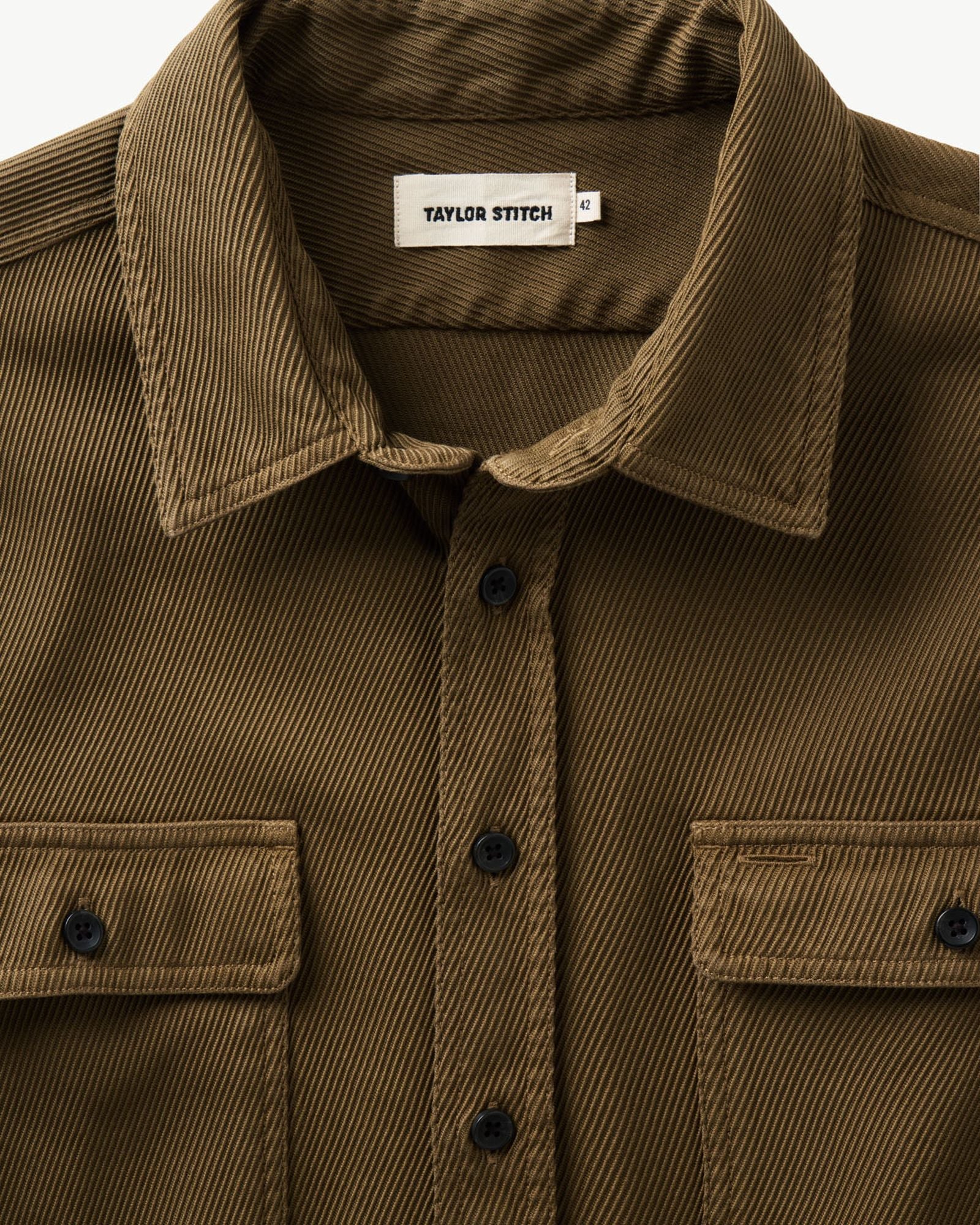 The Ledge Shirt in Bay Leaf Twill
