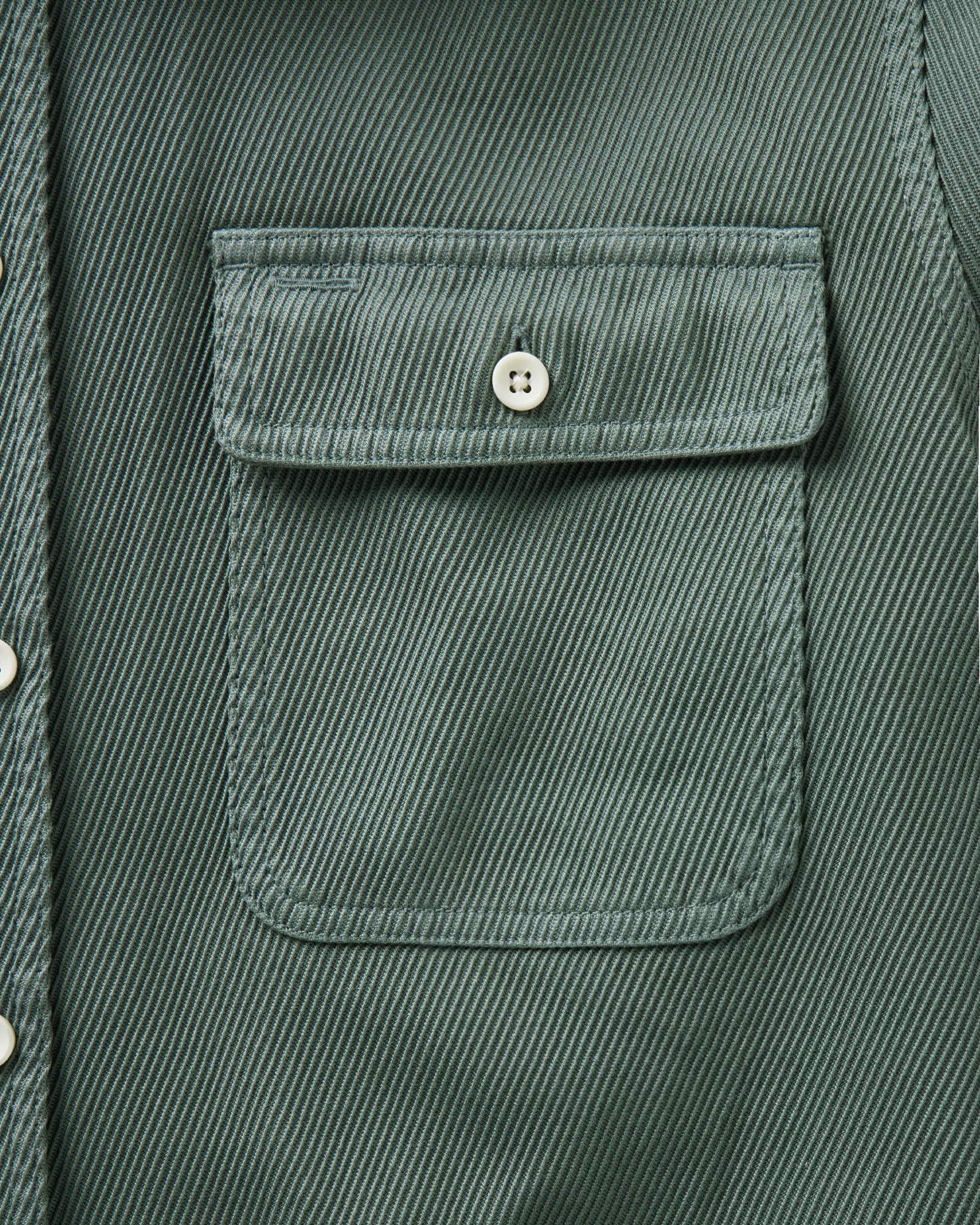 The Ledge Shirt in Deep Sea Twill