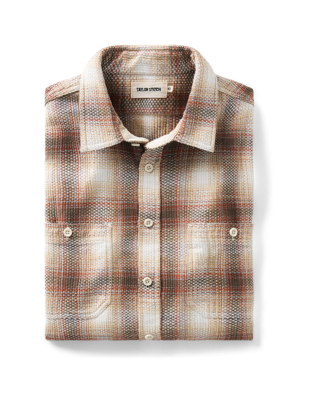 Sashiko Check Utility Shirt Y605