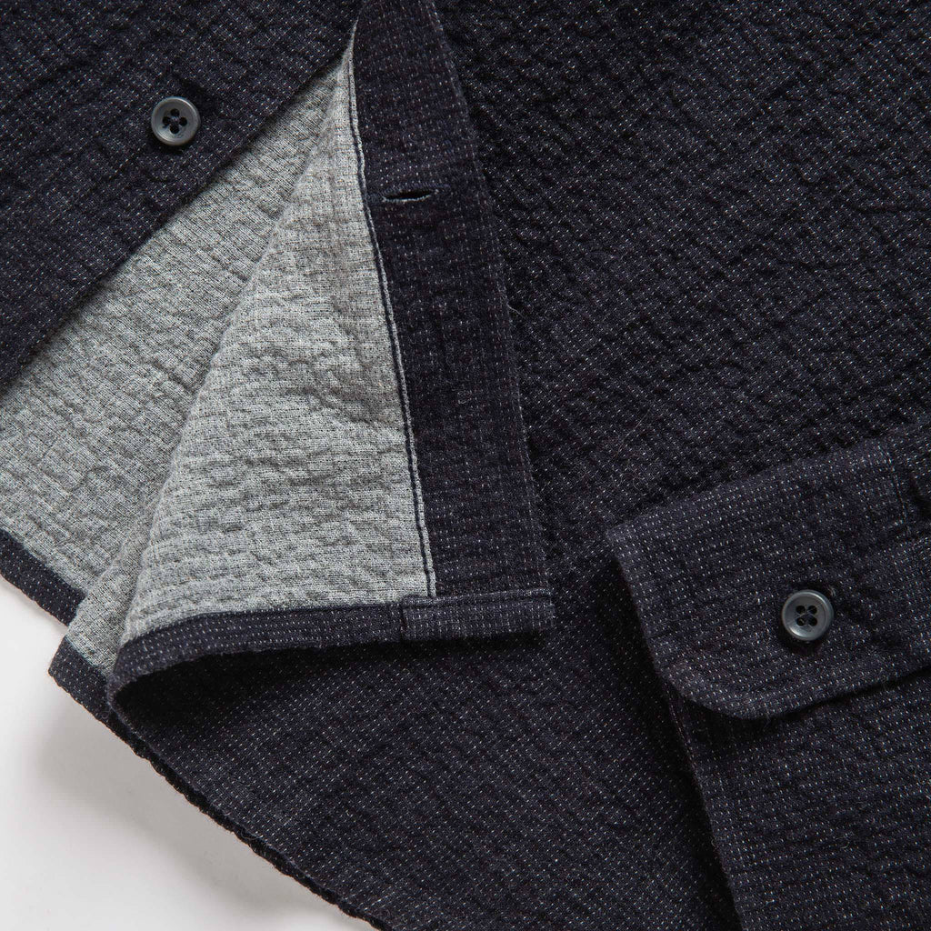 The Jack in Coal Double Cloth