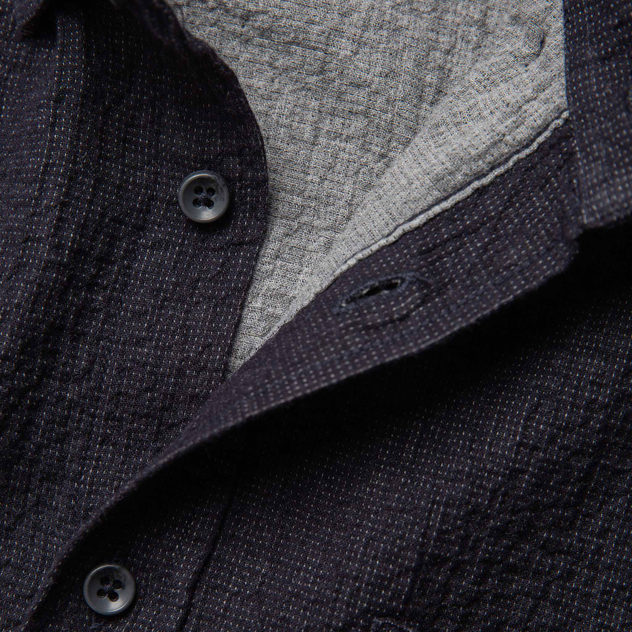 The Jack in Coal Double Cloth