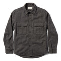 Coal Herringbone Wool Explorer Shirt V67768