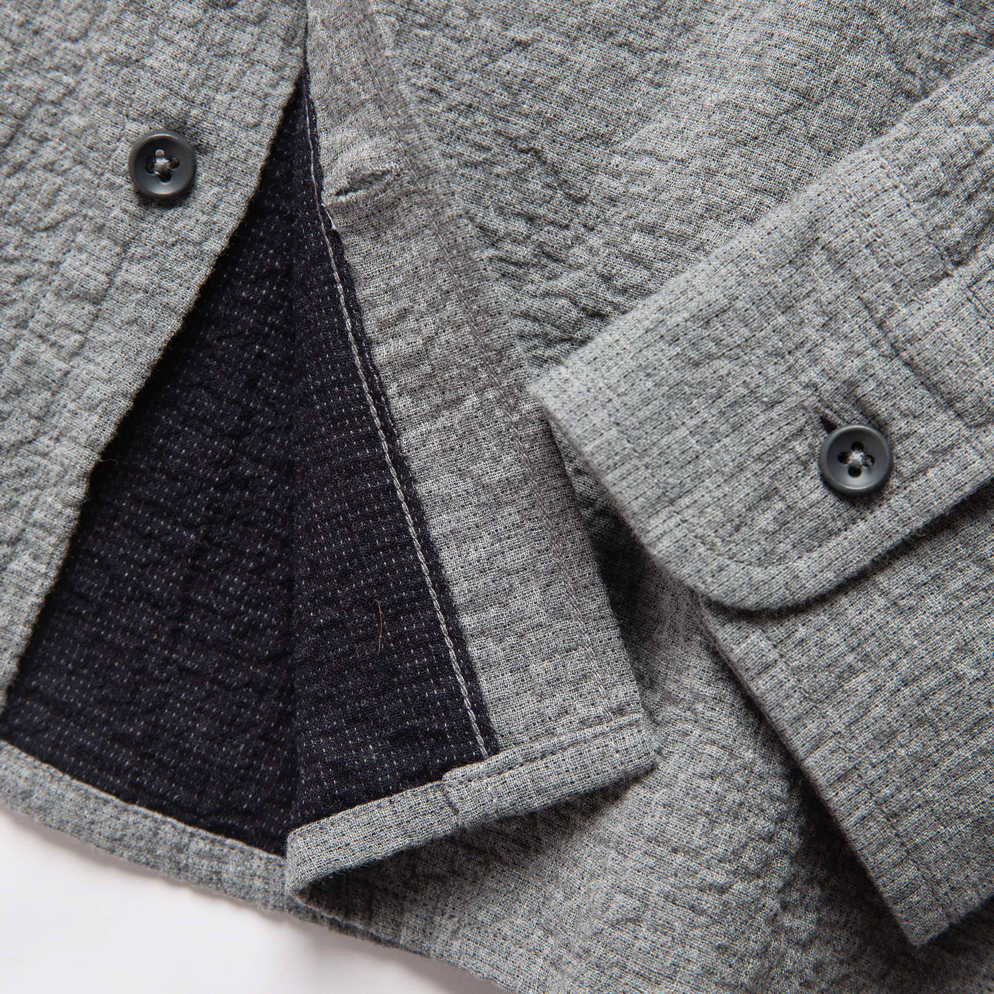 The Jack in Ash Double Cloth