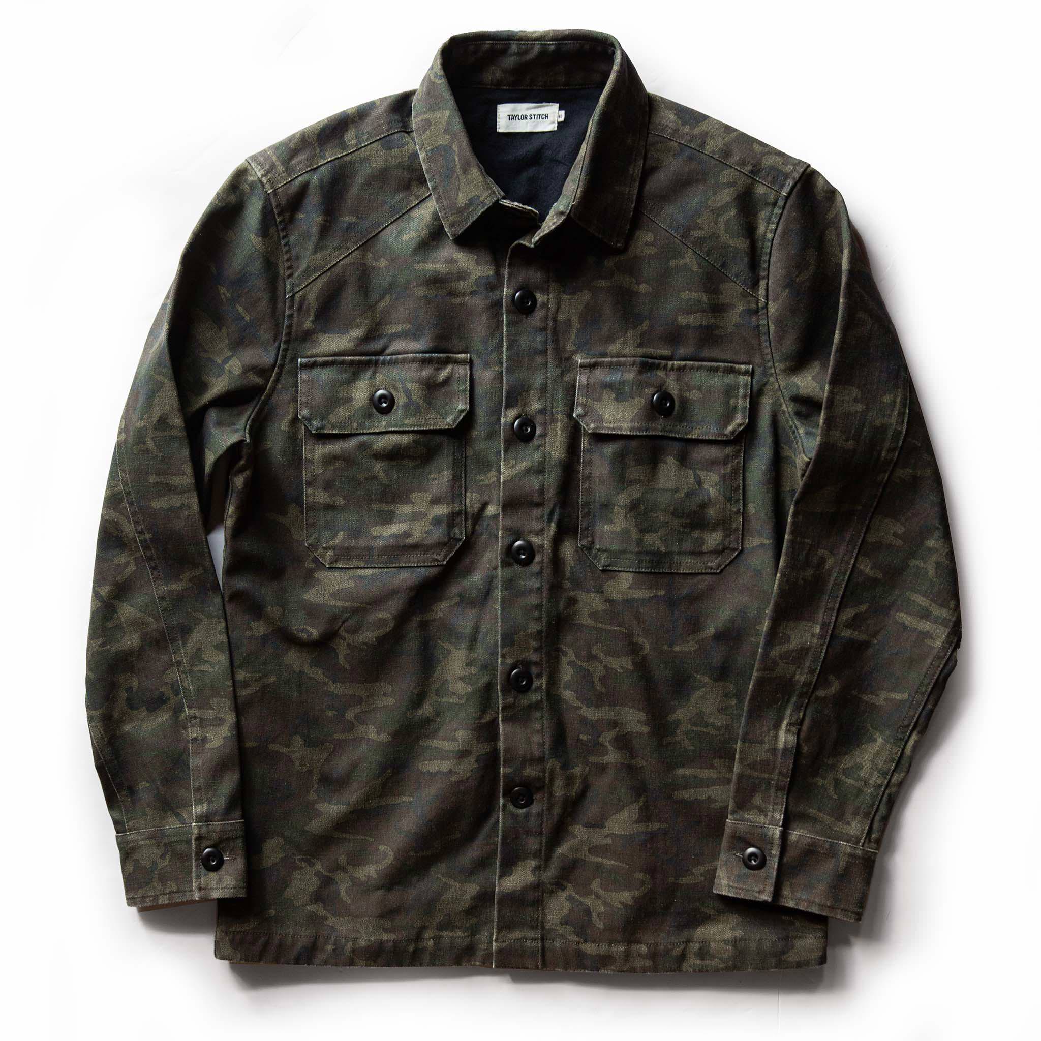 Woodland Camo Lined Shirt O325368