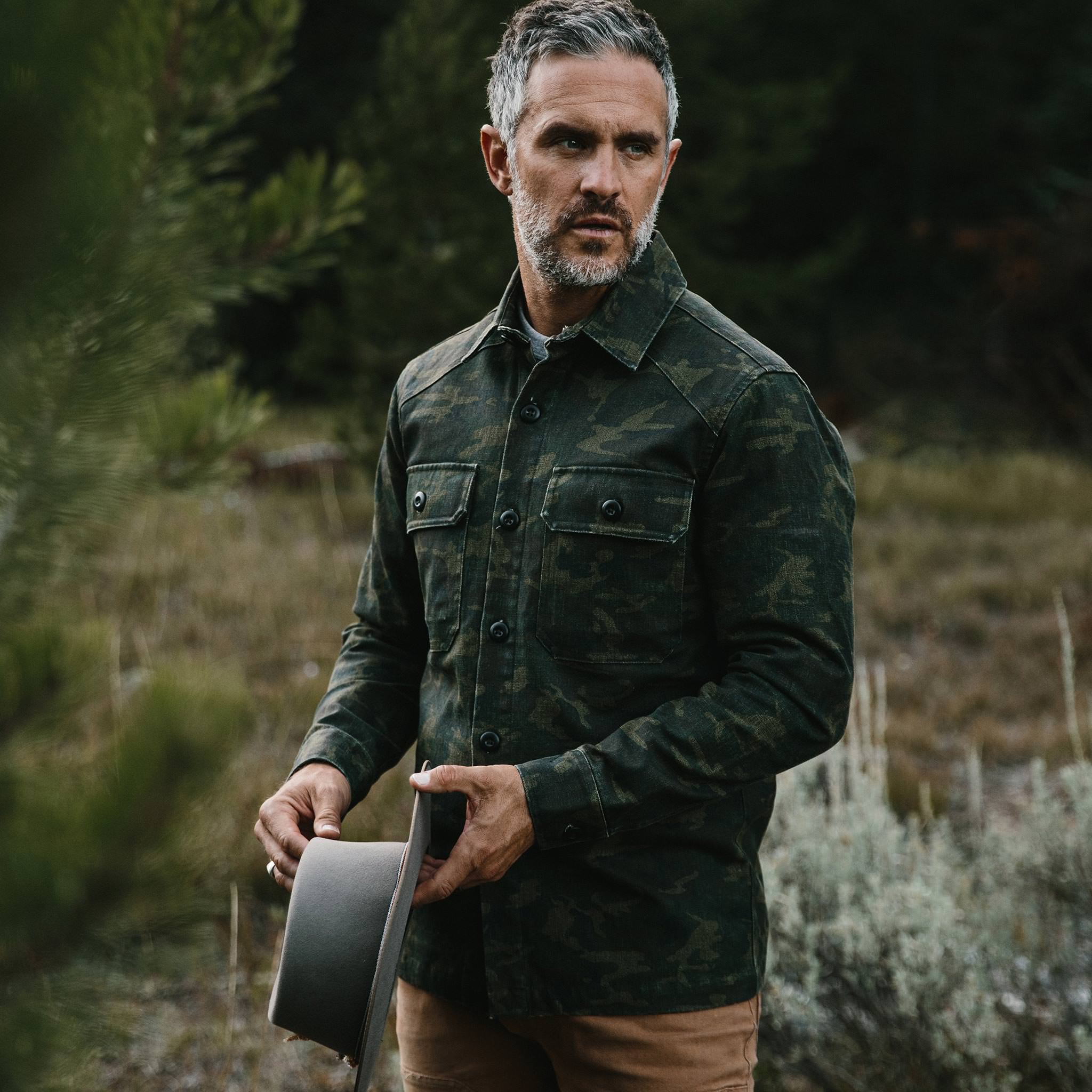 Woodland Camo Lined Shirt O325368