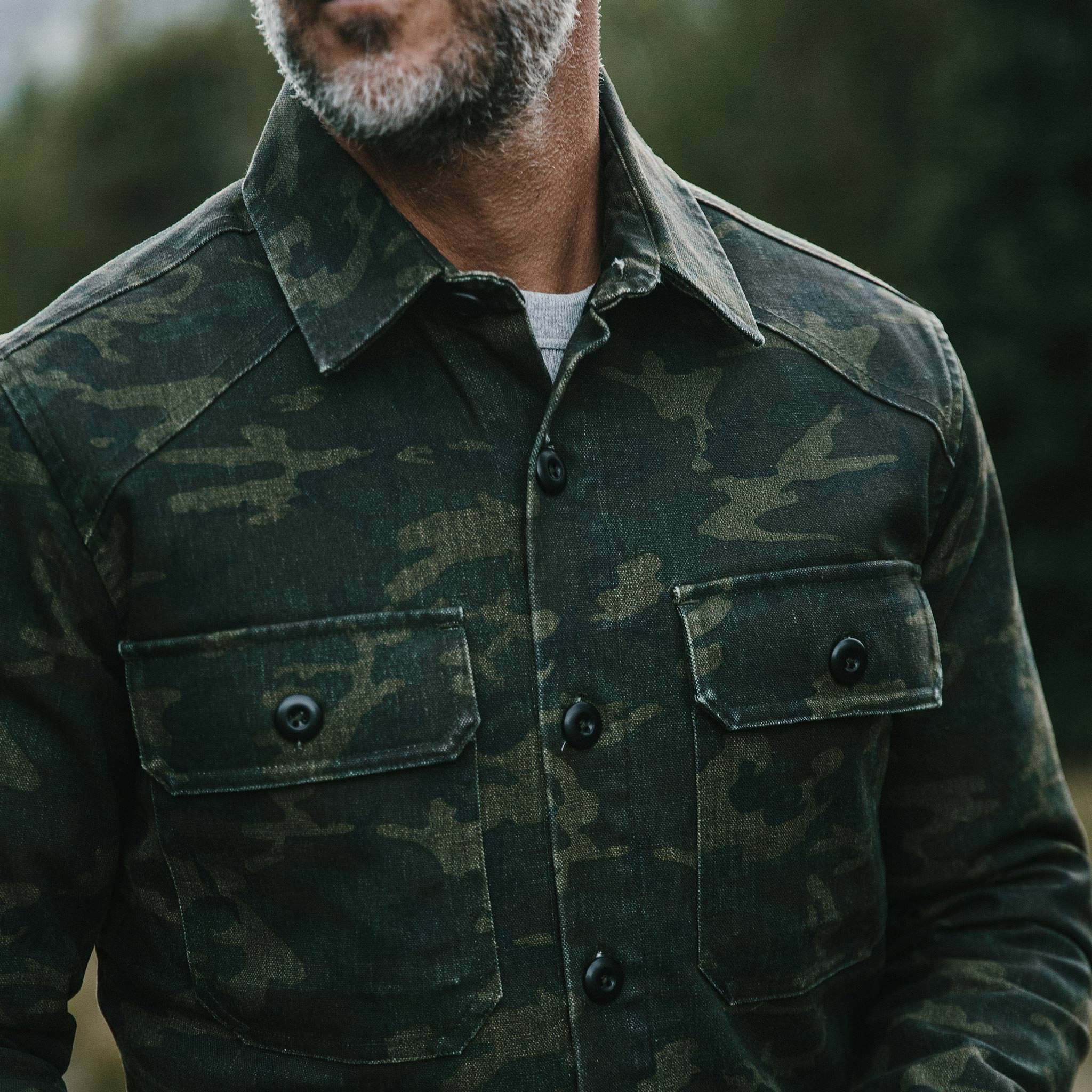 Woodland Camo Lined Shirt O325368