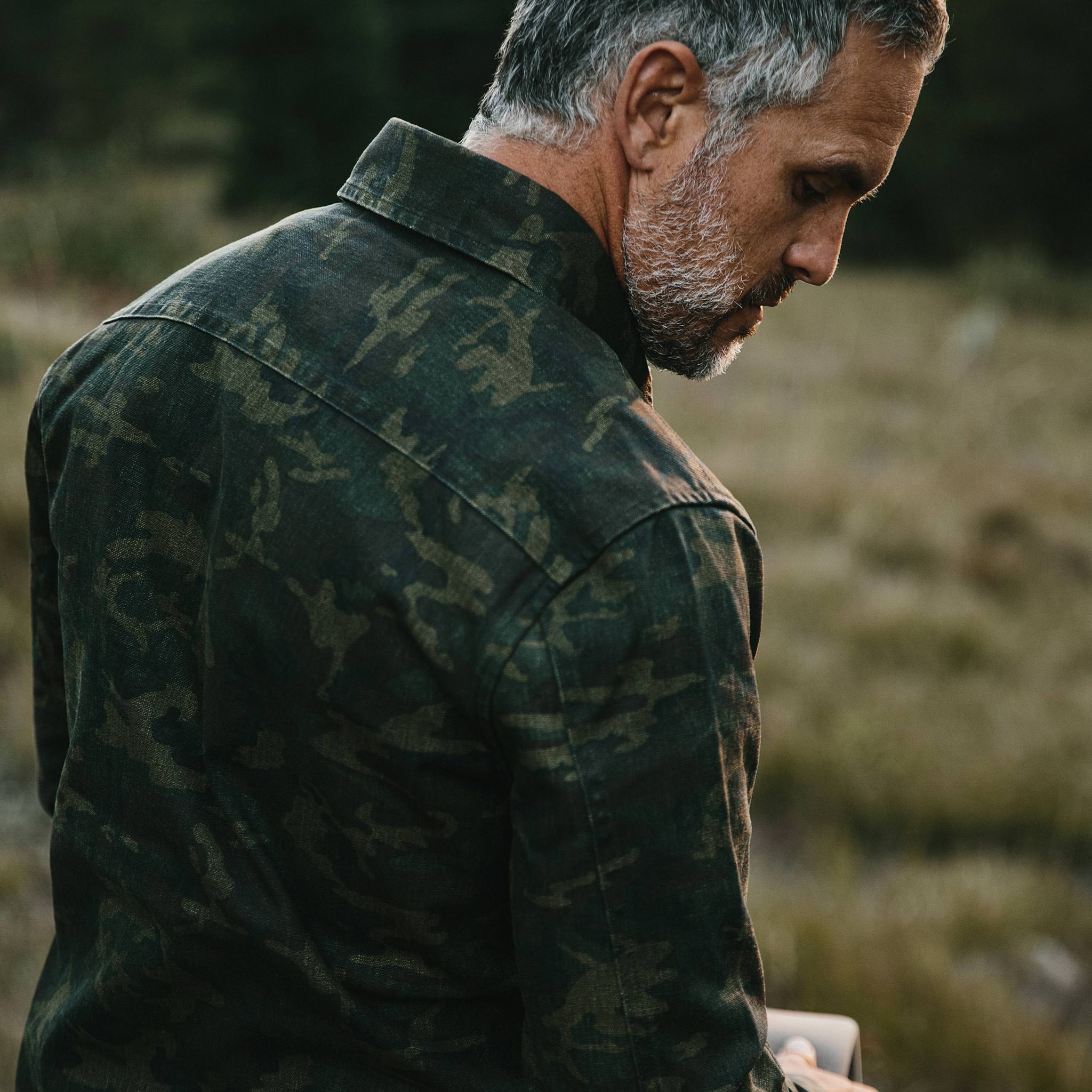 Woodland Camo Lined Shirt O325368
