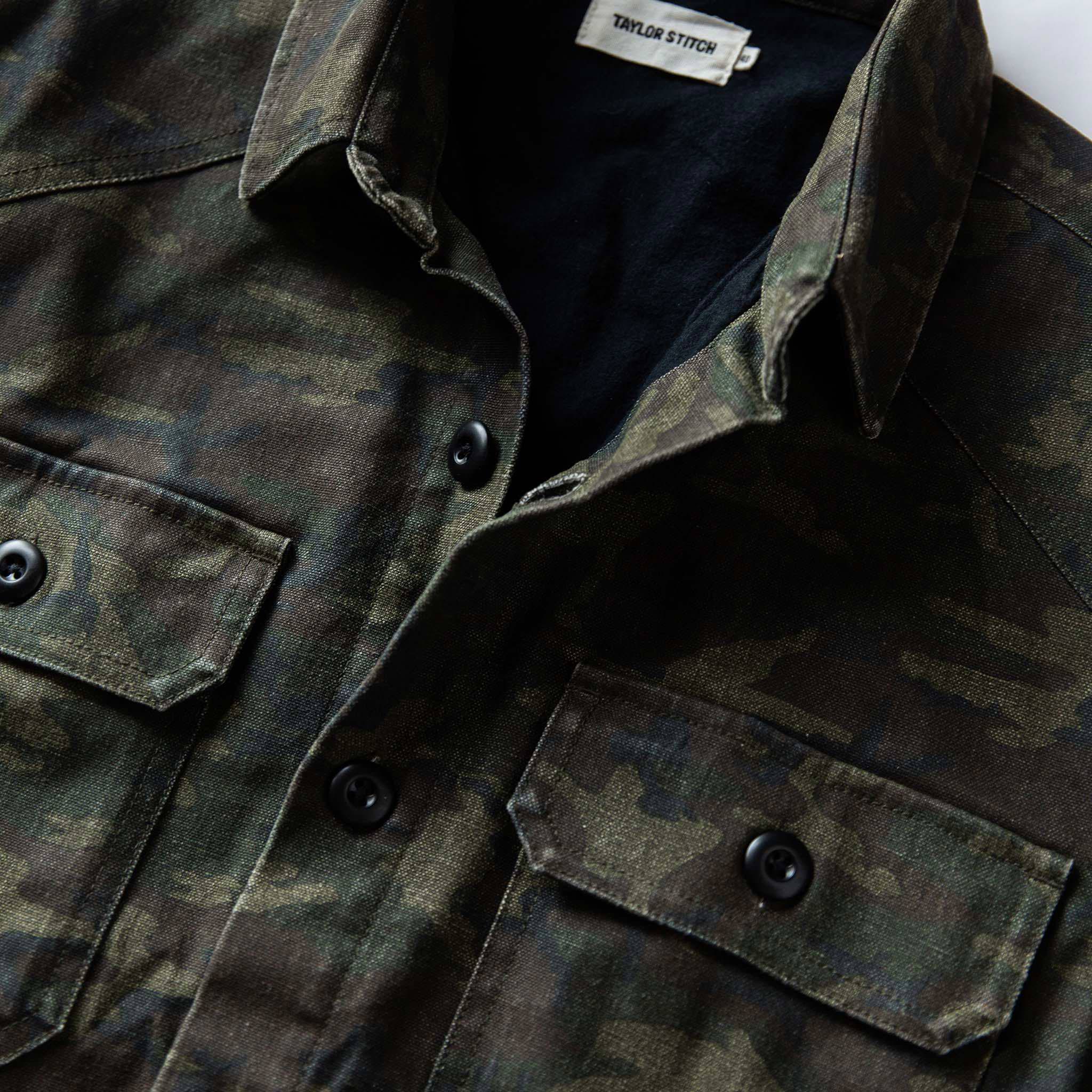 Woodland Camo Lined Shirt O325368