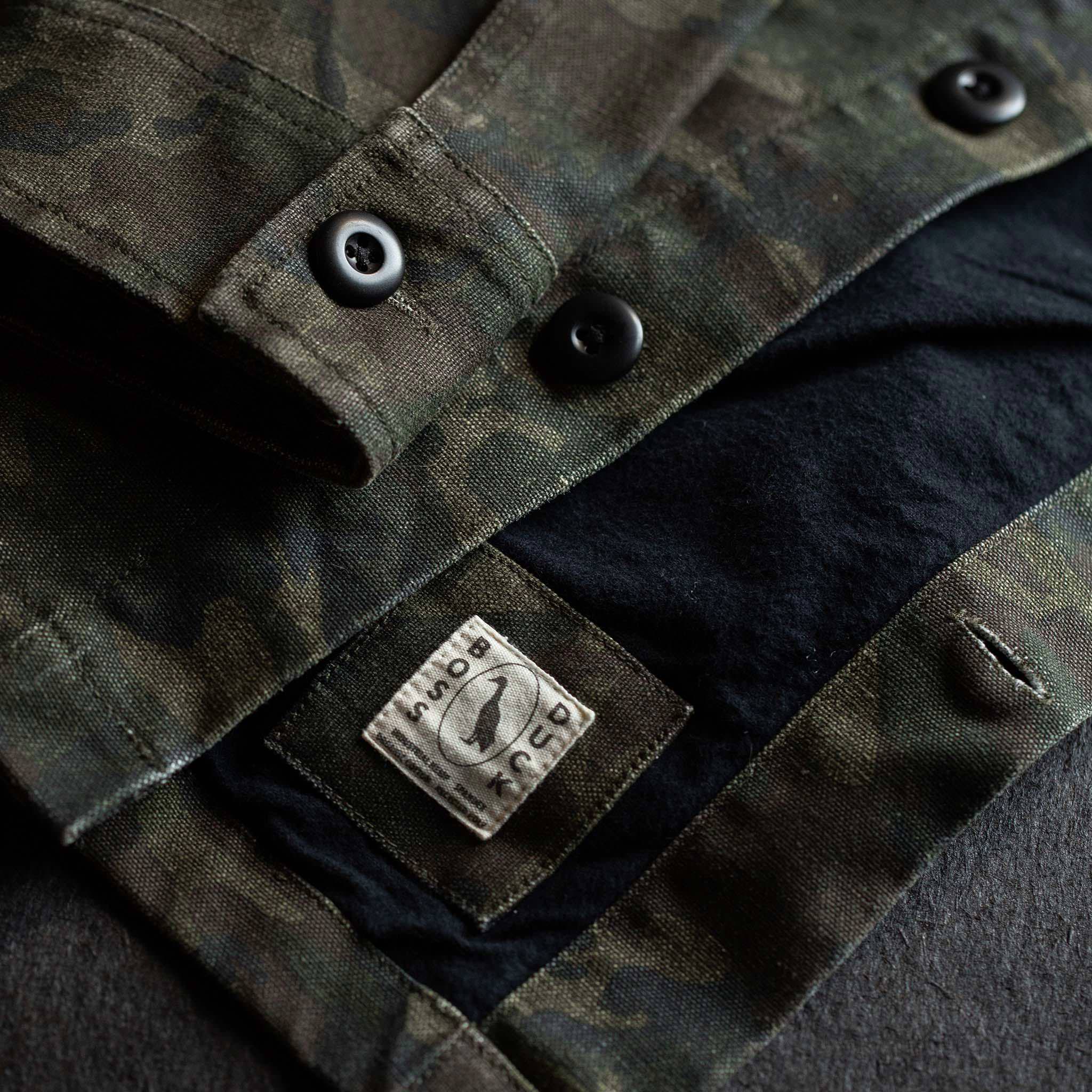 Woodland Camo Lined Shirt O325368