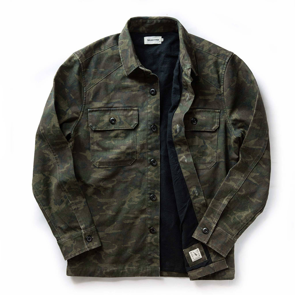 Woodland Camo Lined Shirt O325368
