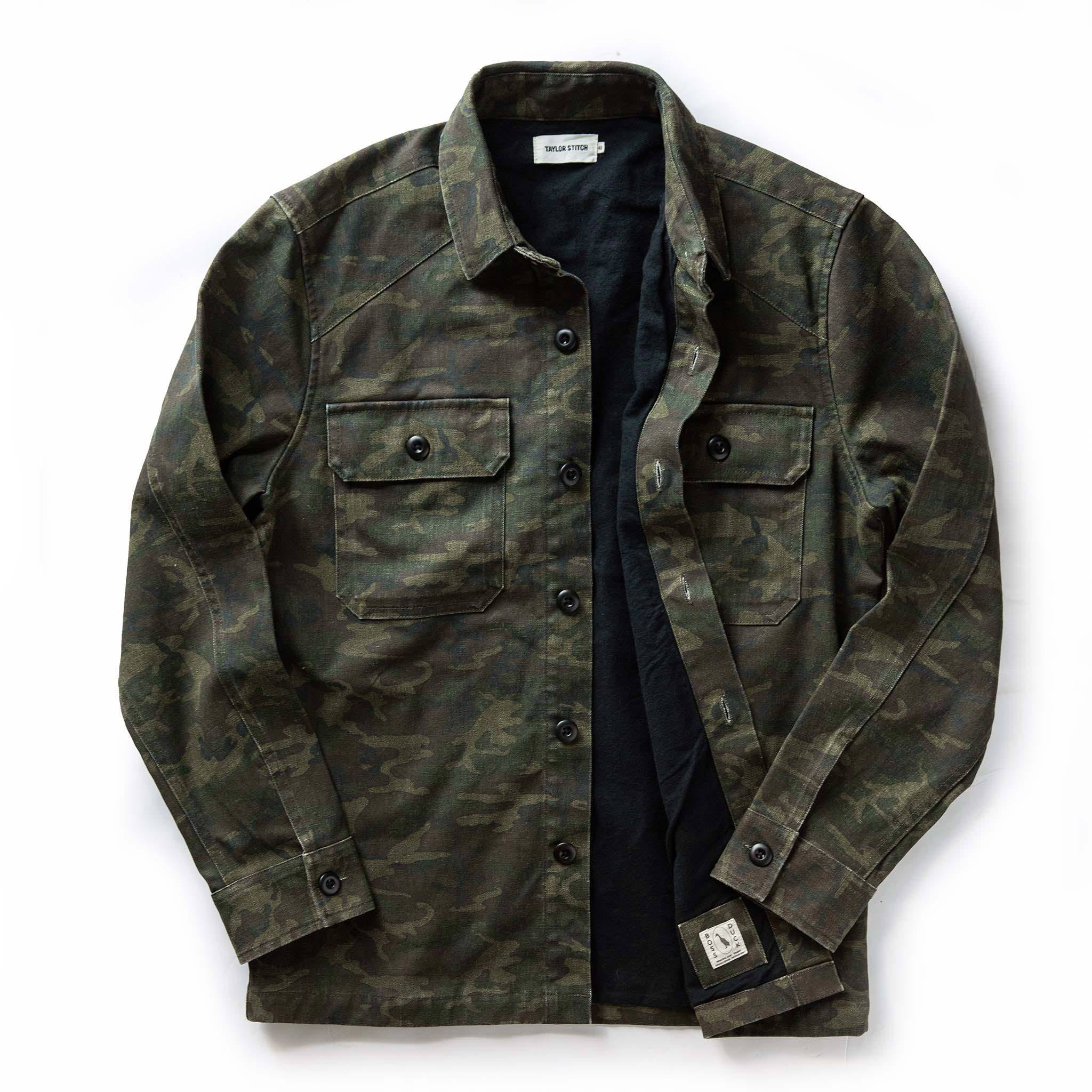 Woodland Camo Lined Shirt O325368