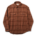 Wool Plaid Shirt Jacket X24323