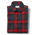 Brushed Red Plaid Utility Shirt V469276