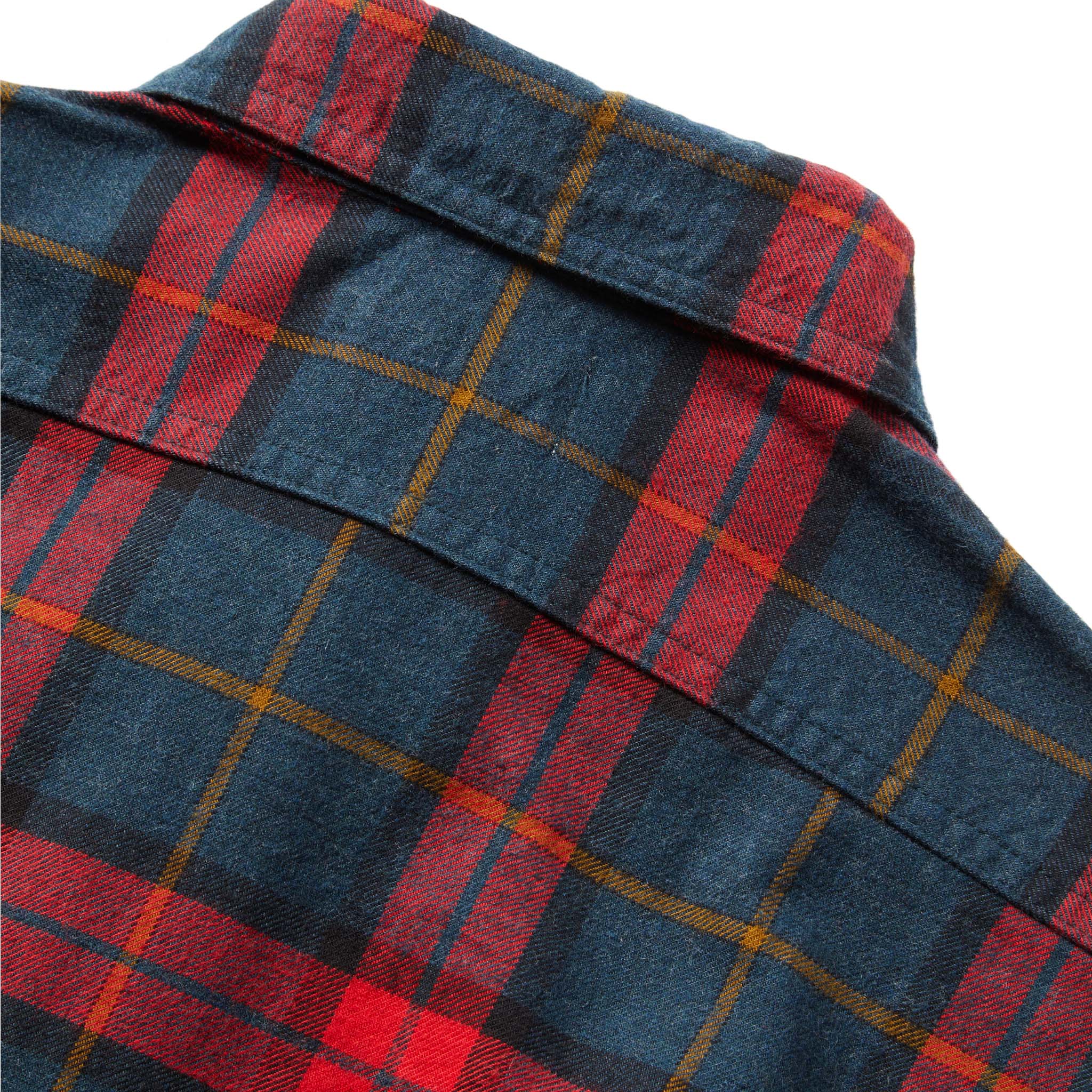 Brushed Red Plaid Utility Shirt V469276