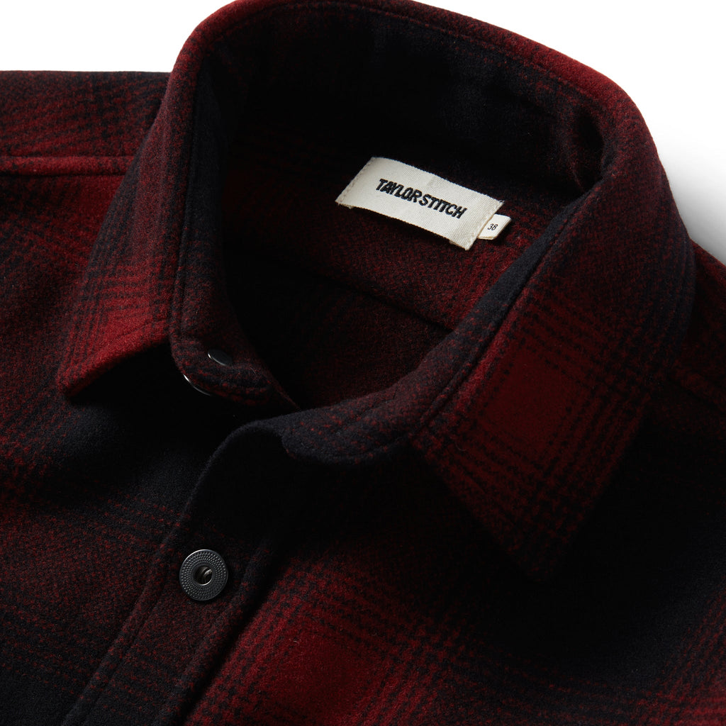 The Explorer Shirt in Cardinal Plaid