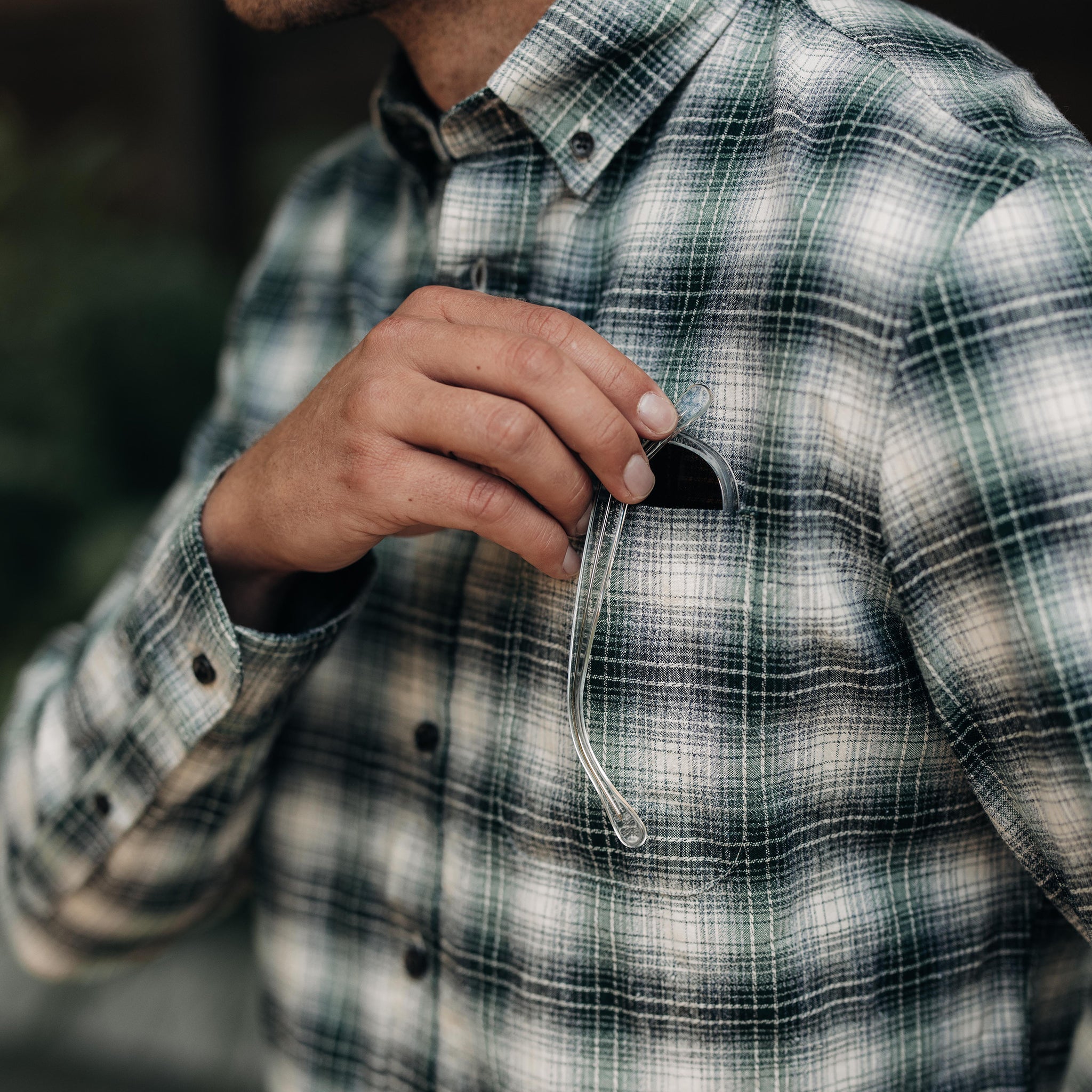 Spruce Nep Plaid Jacket V13053