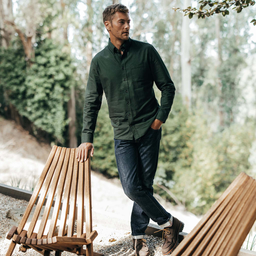 The Jack in Spruce Houndstooth Check
