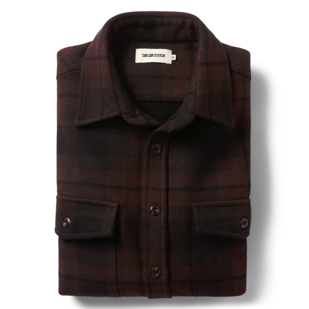 Maritime Shirt Jacket in Carson Plaid Y82375
