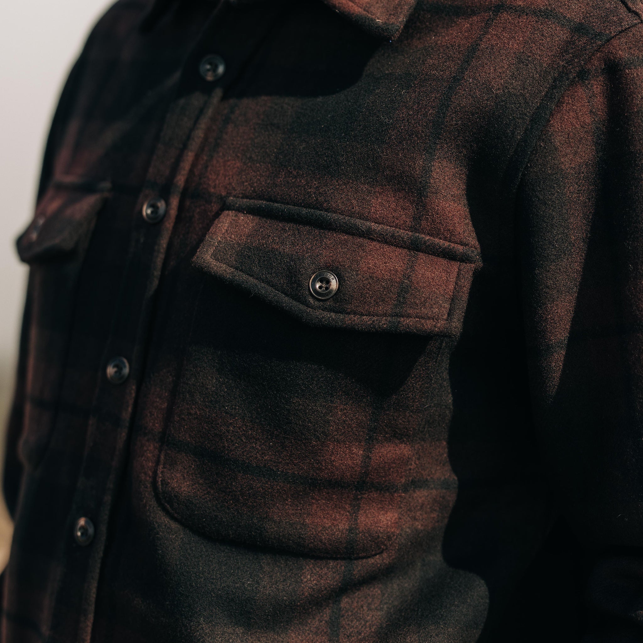 Maritime Shirt Jacket in Carson Plaid Y82375