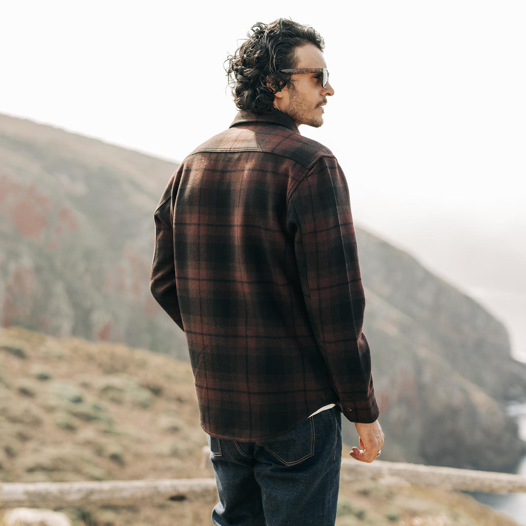 Maritime Shirt Jacket in Carson Plaid Y82375