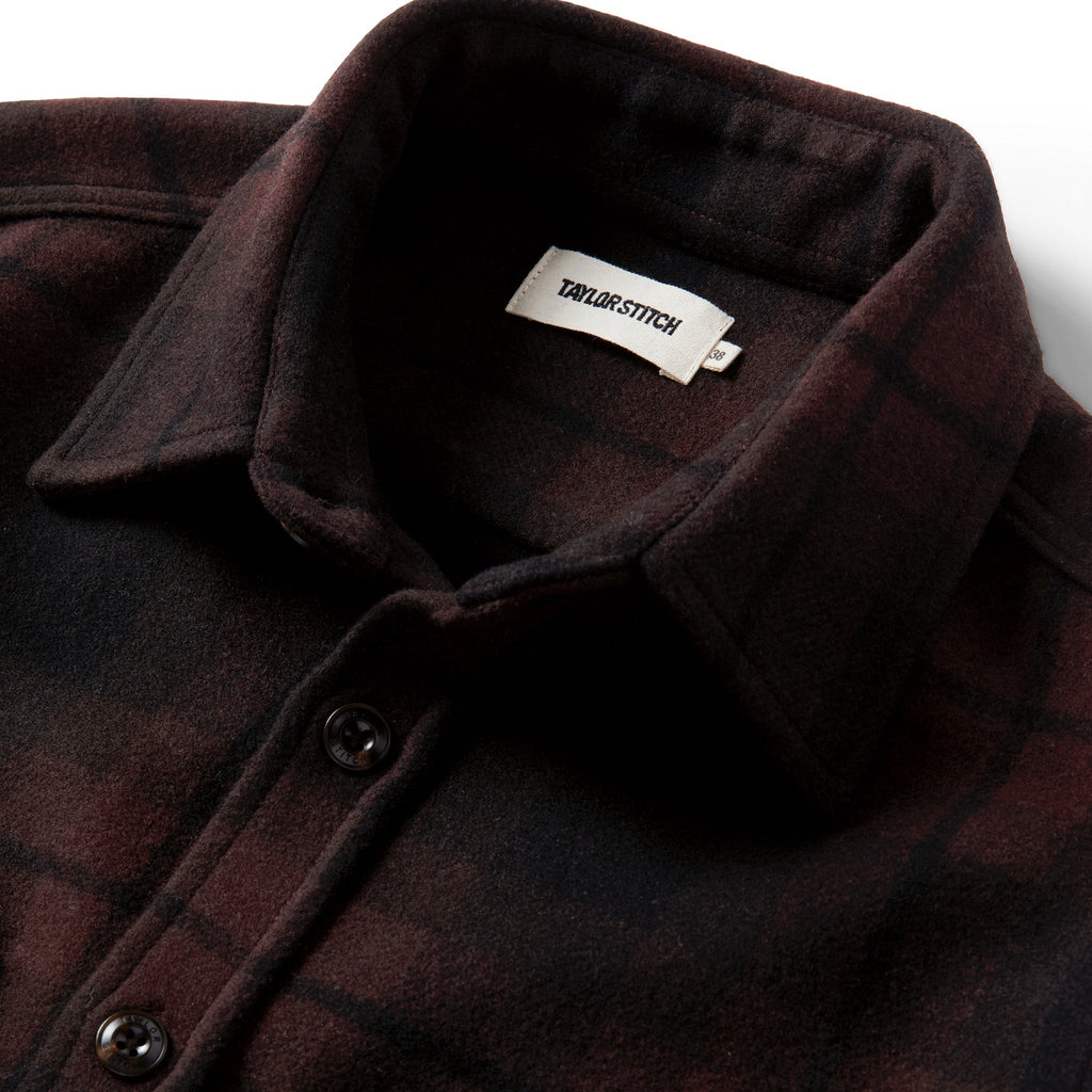 Maritime Shirt Jacket in Carson Plaid Y82375