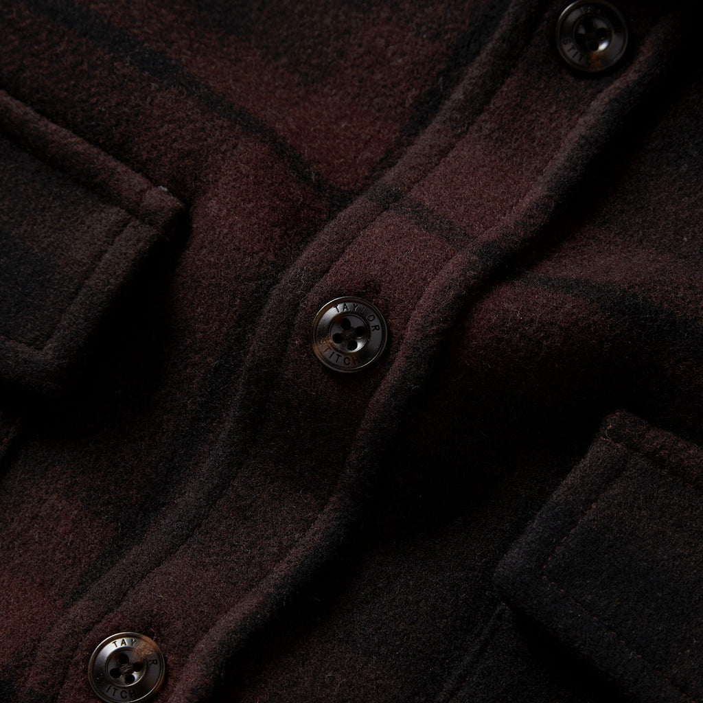 Maritime Shirt Jacket in Carson Plaid Y82375