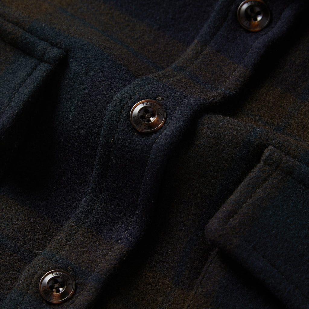 The Maritime Shirt Jacket in Pike Plaid
