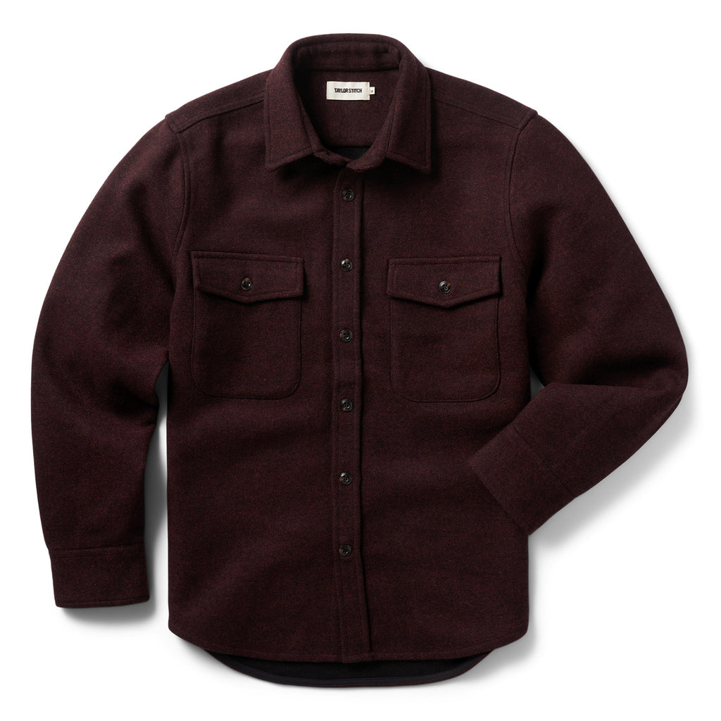Maritime Shirt Jacket in Port Twill A6840