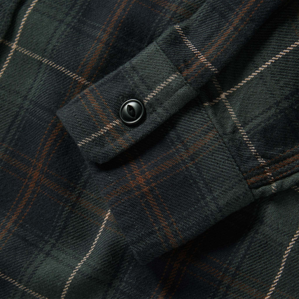 The Moto Utility Shirt in Shale Plaid