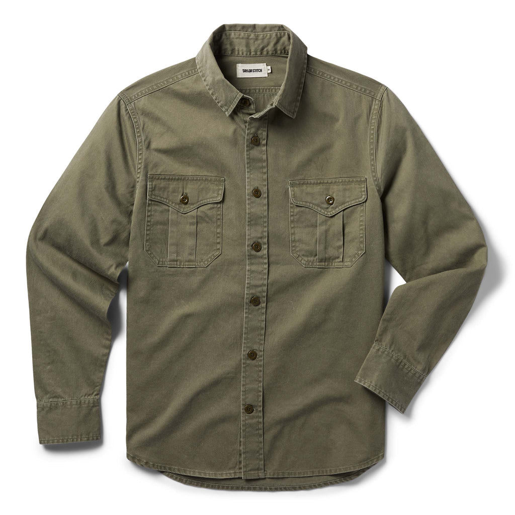 Washed Olive Shirt S693753