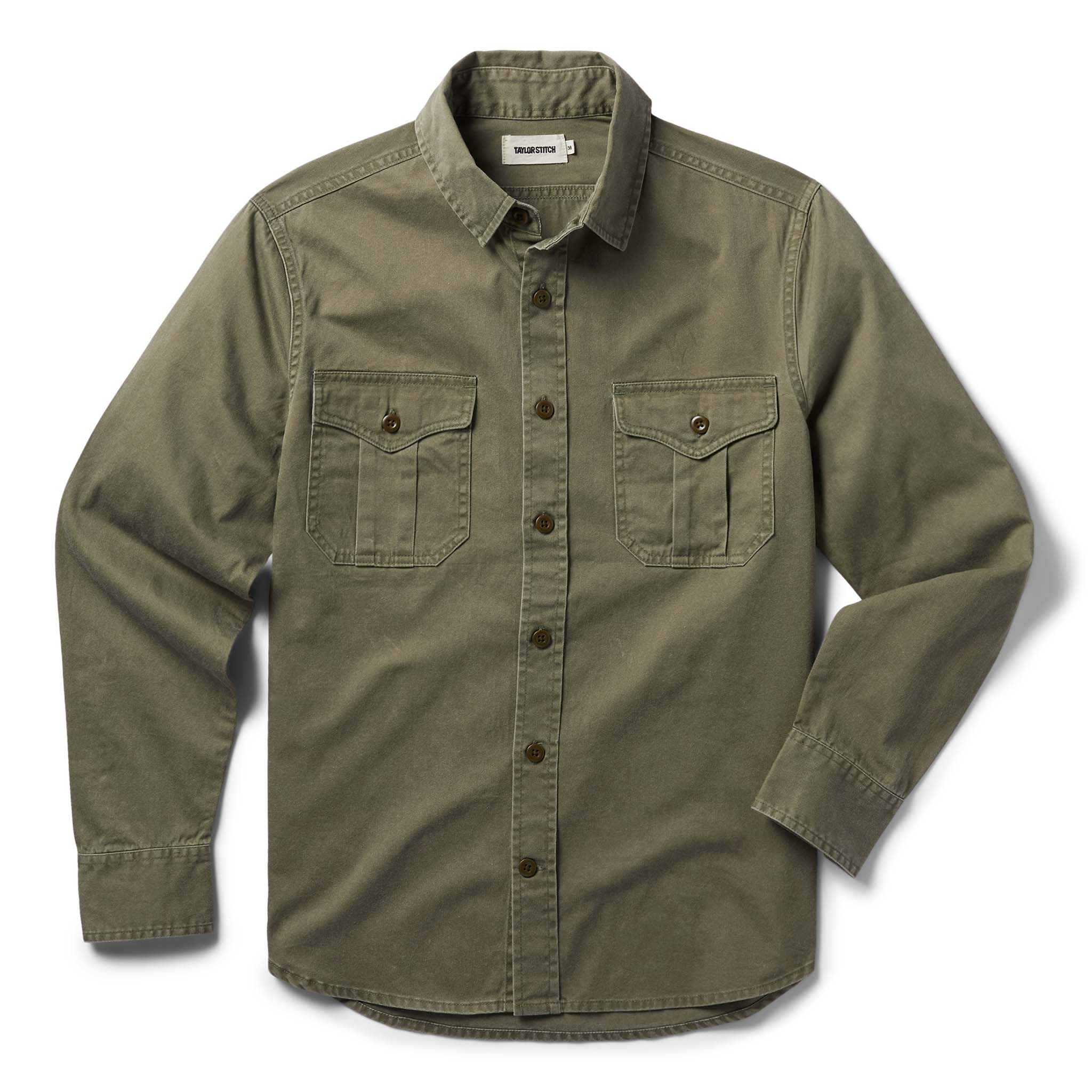 Washed Olive Shirt S693753