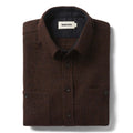 Ginger Melange Wool Service Shirt O15429