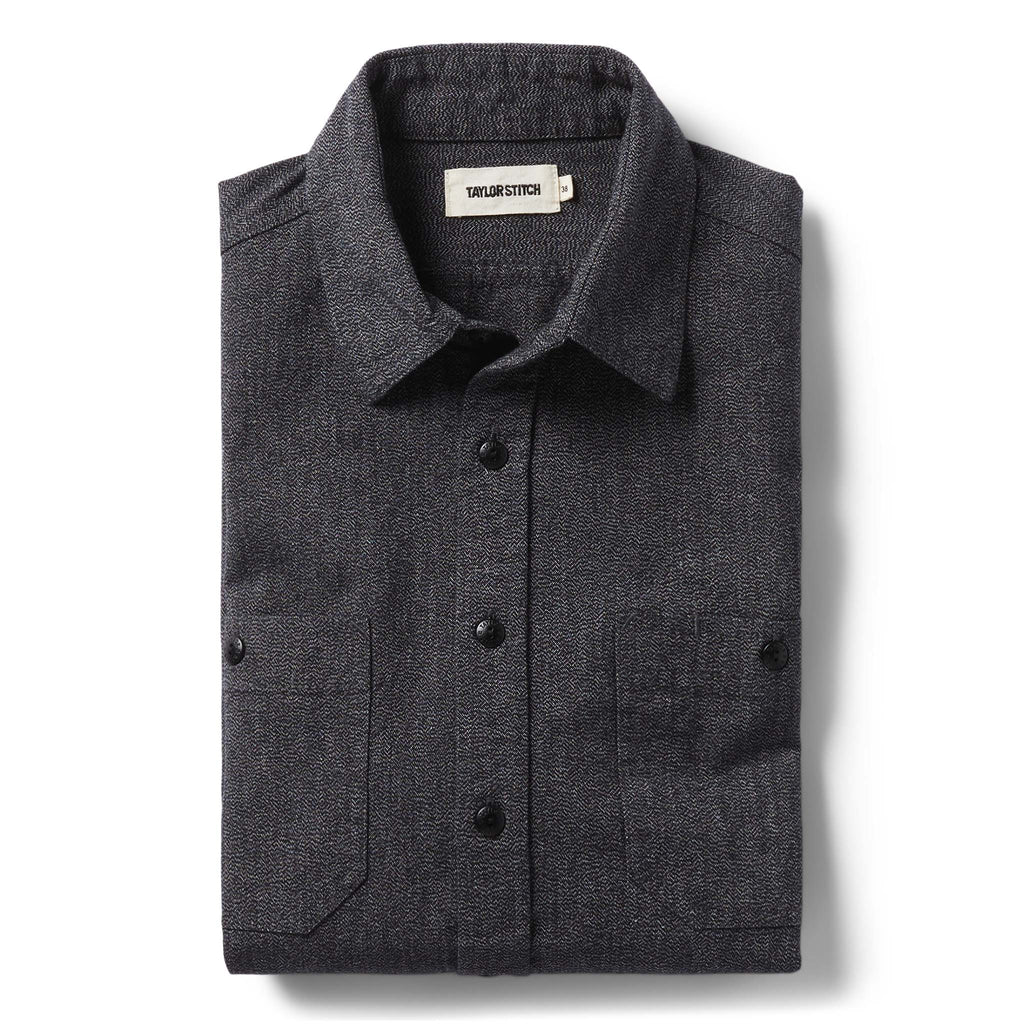 Utility Shirt in Ash Jaspe K8678