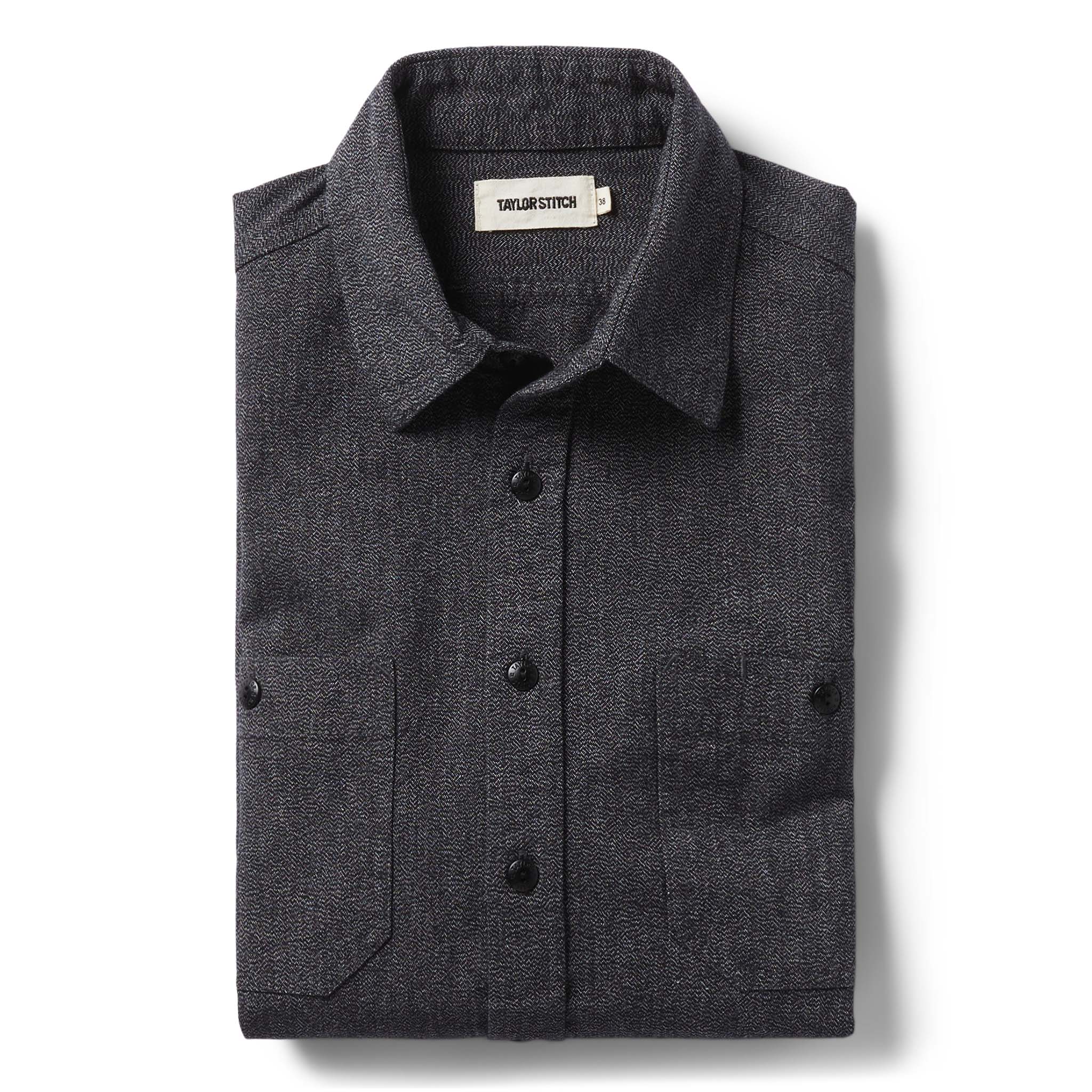Utility Shirt in Ash Jaspe K8678