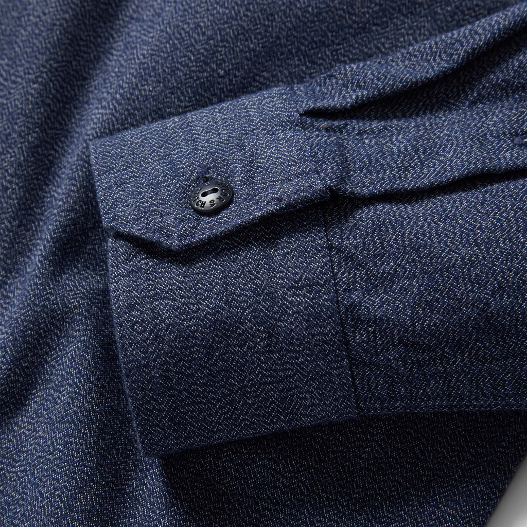 Utility Shirt in Navy Jaspe U6001