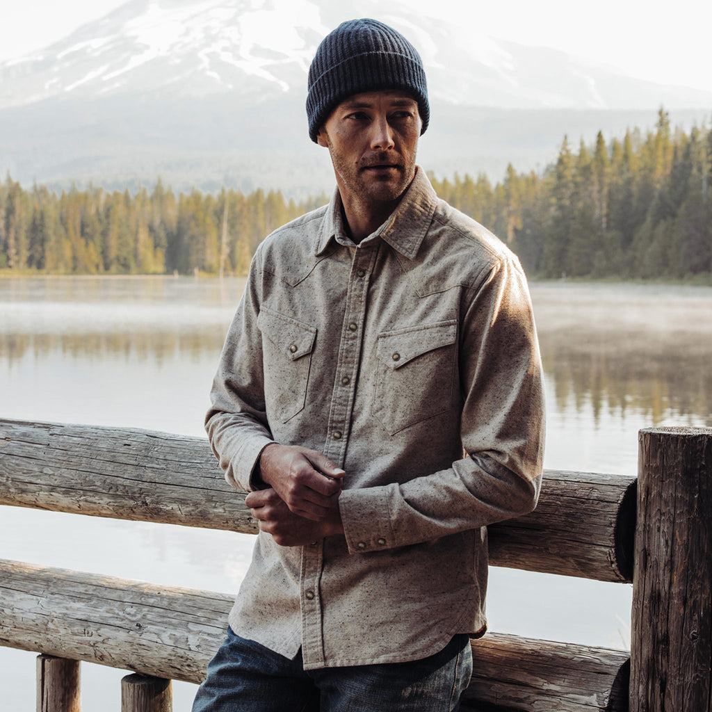 Oat Donegal Western Shirt N4309