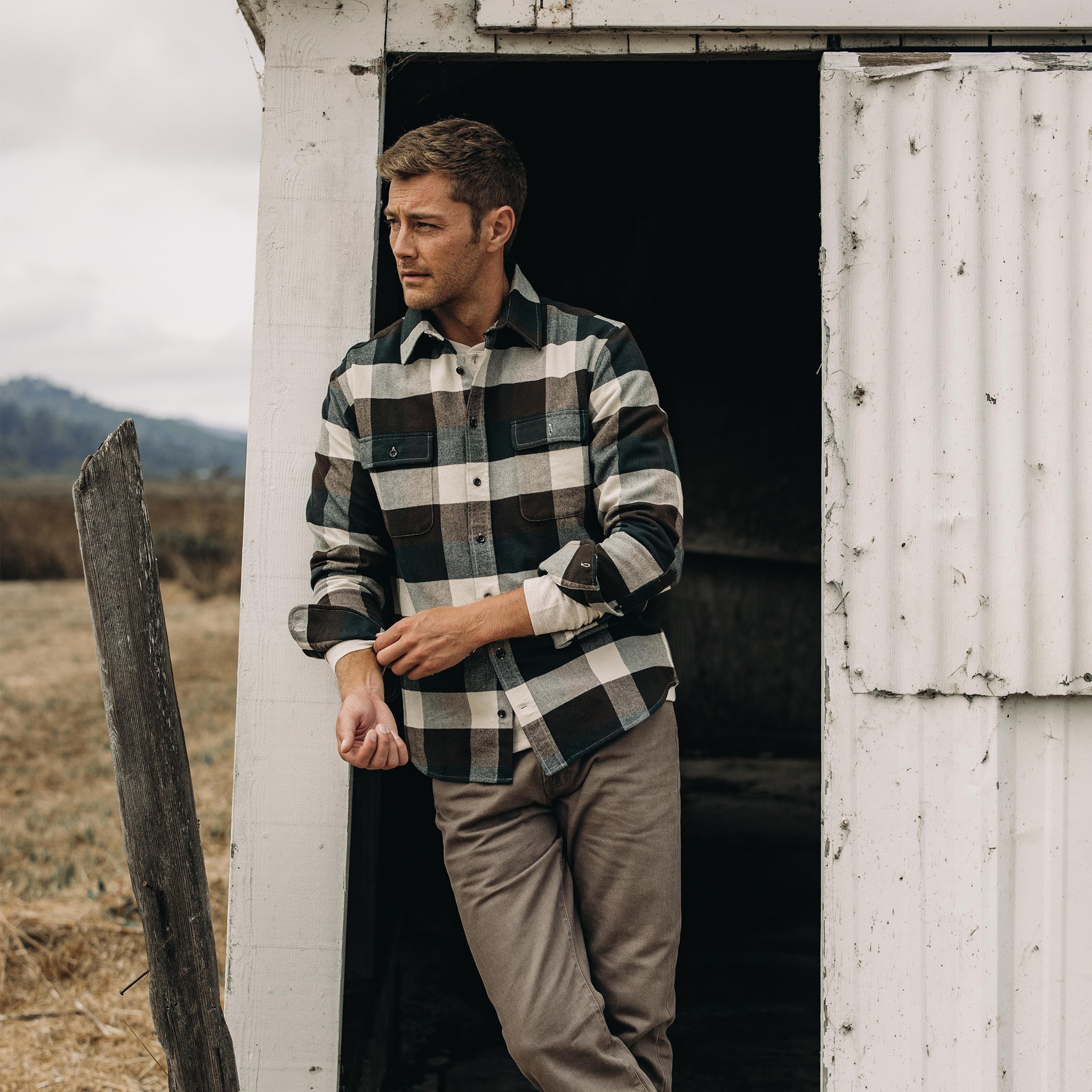 Evergreen Check Shirt Q32599