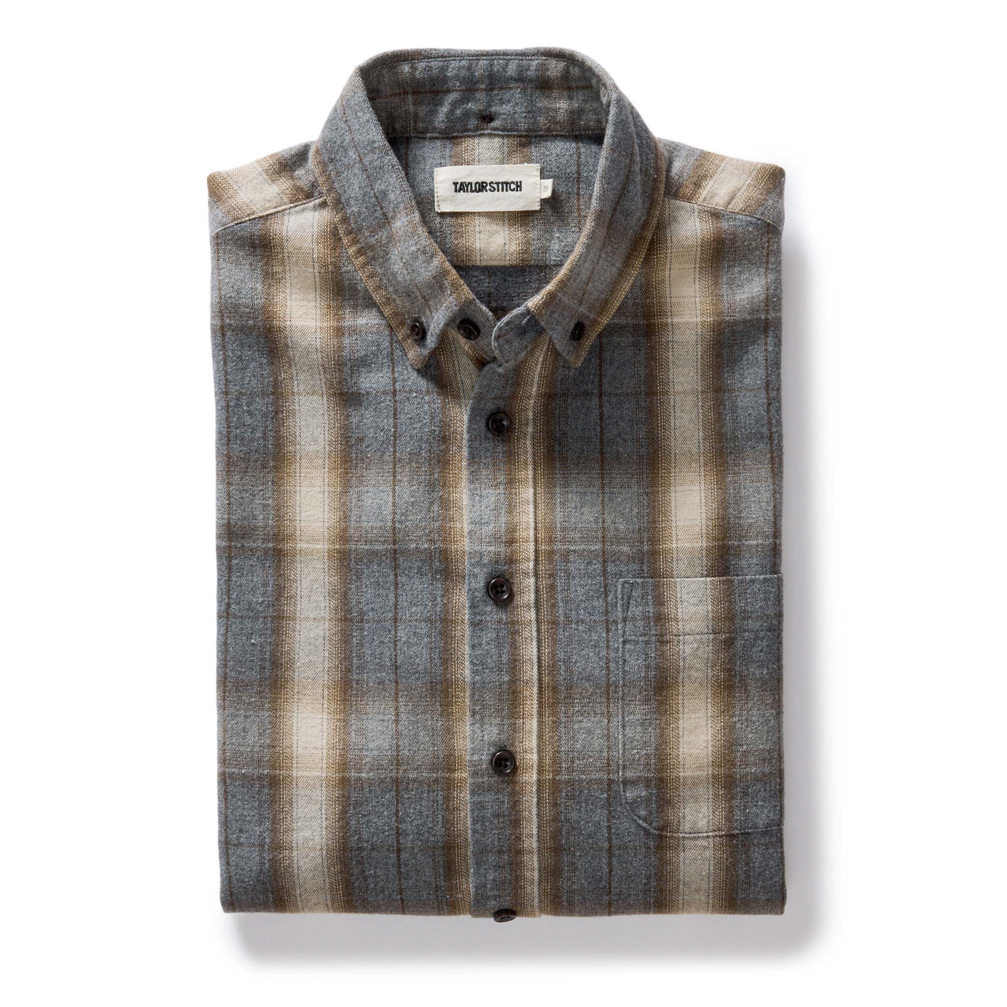 Brushed Heather Grey Plaid Jacket C797