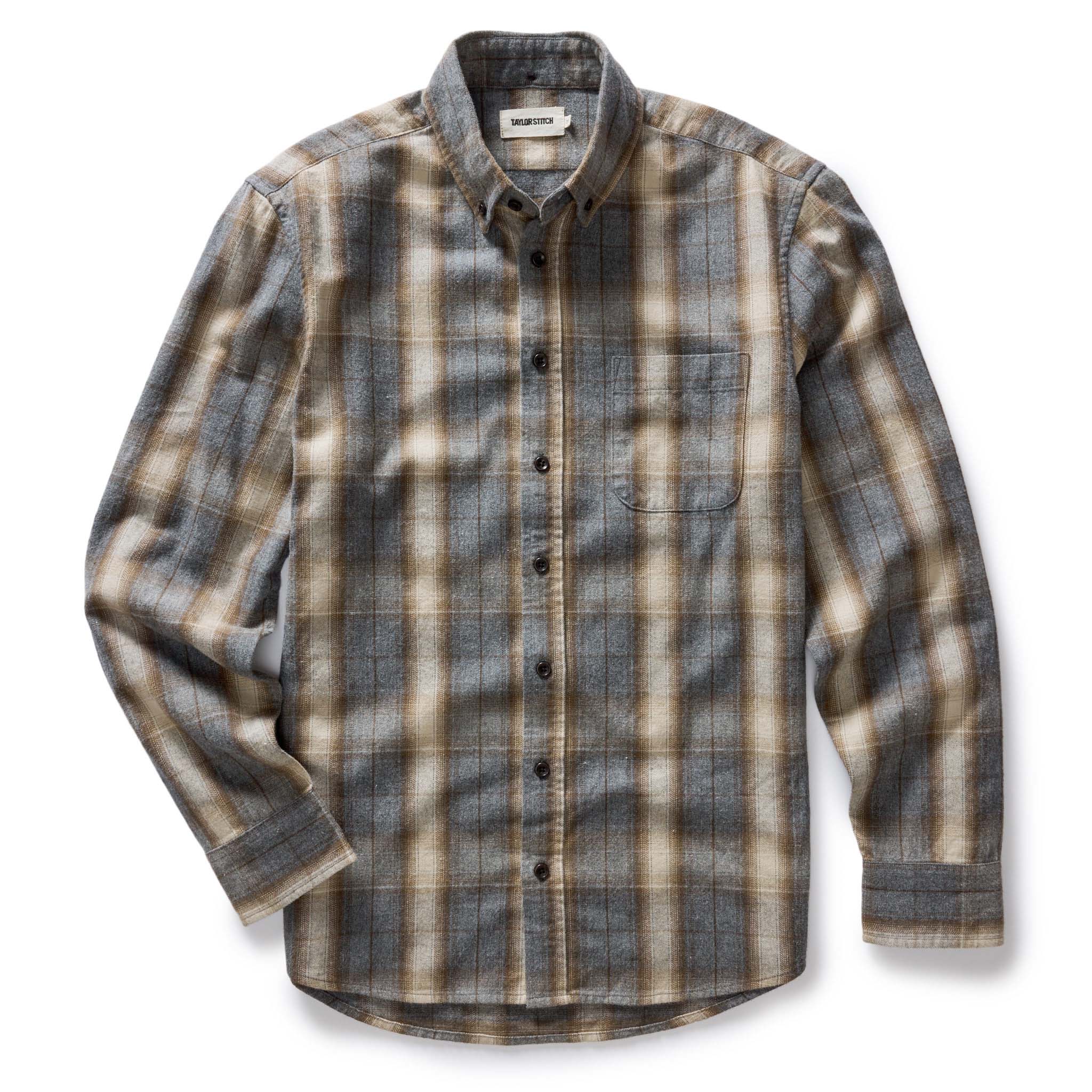 Brushed Heather Grey Plaid Jacket C797