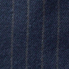 Jacket in Brushed Heather Navy Stripe A5358