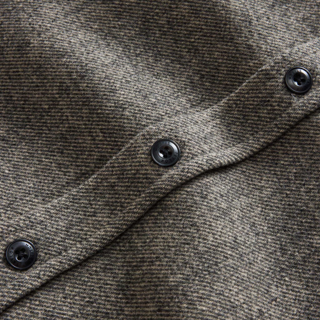 The Maritime Shirt Jacket in Ash Twill