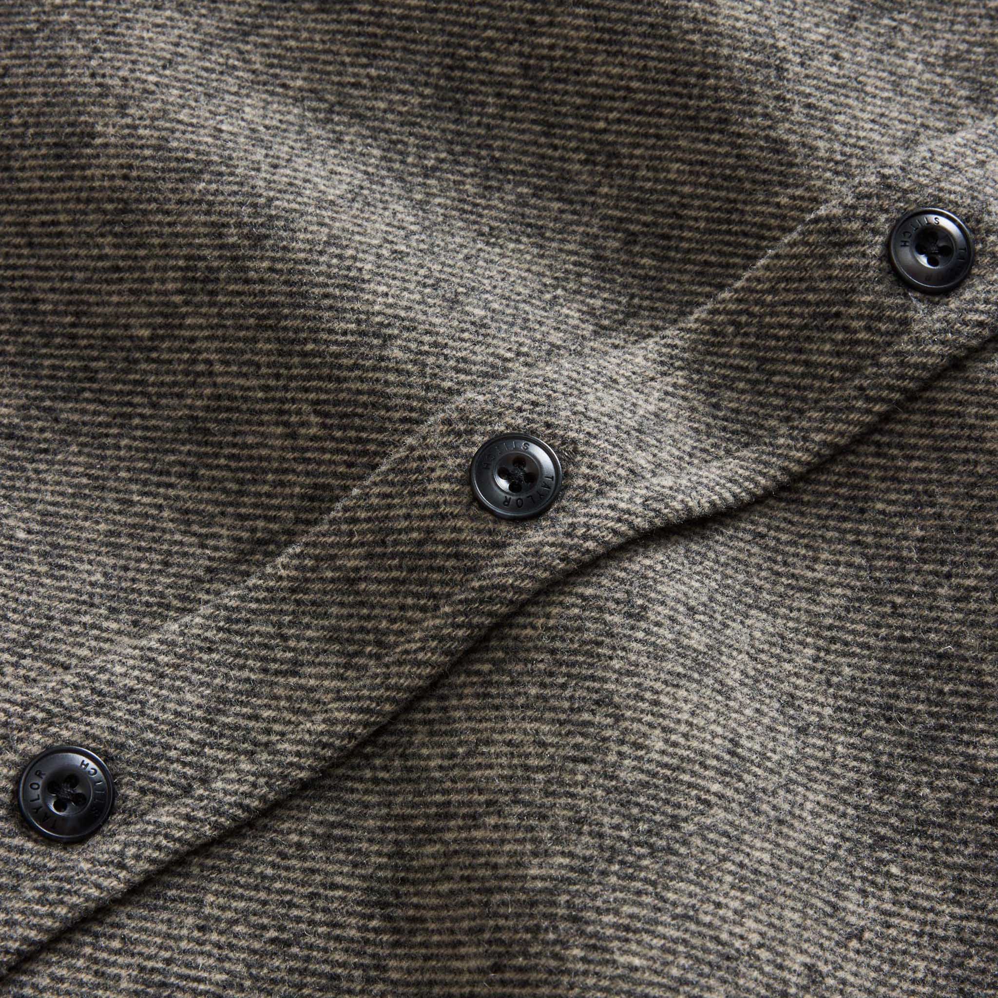 The Maritime Shirt Jacket in Ash Twill
