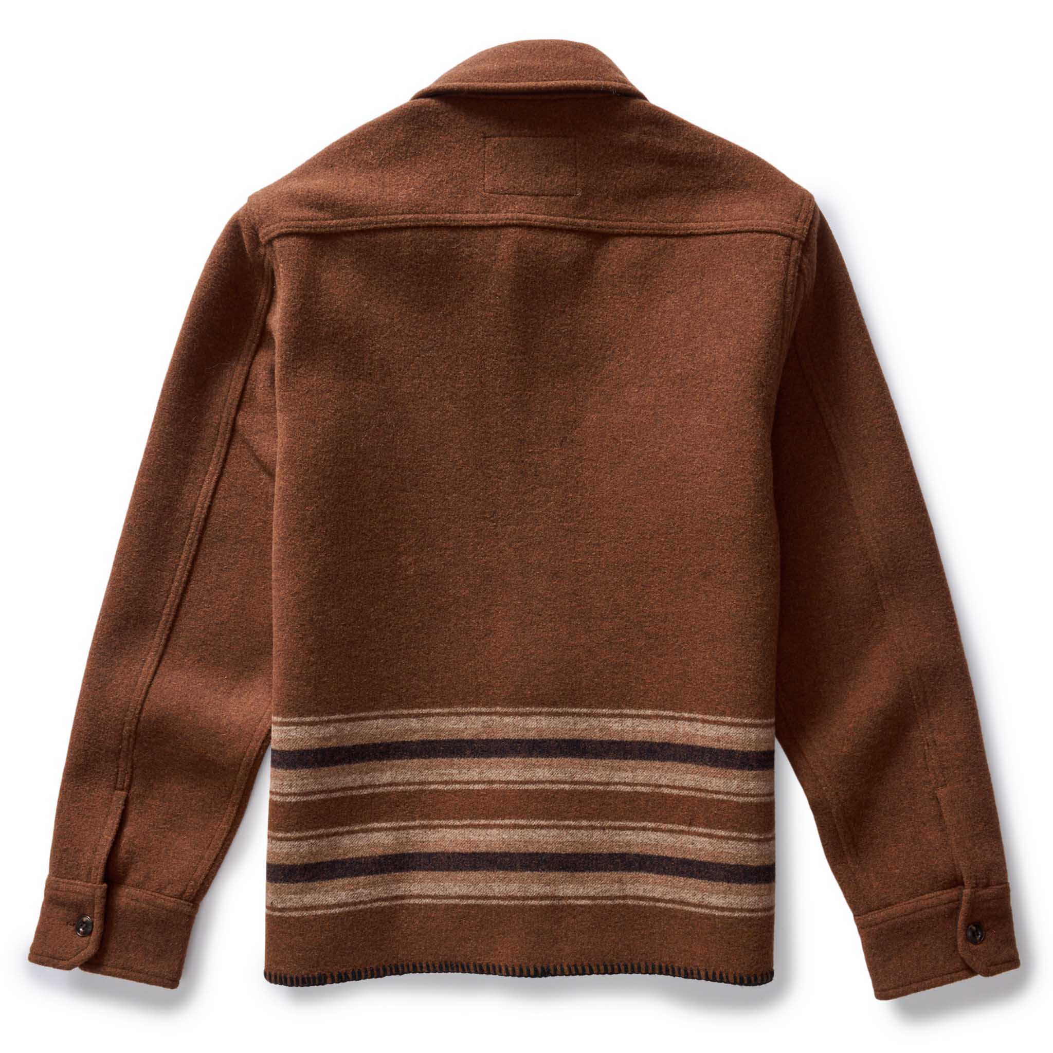 Tarnished Copper Blanket Stripe Ranger Shirt D664